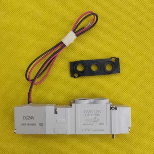 Van 3/2 1 coil (coil din có đèn) DV3120-(1/2/5)DZ-01